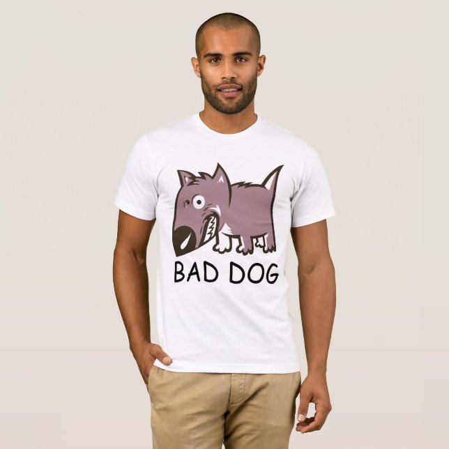t-shirts engraçadas de MÁ DOG (Frente Completa)
