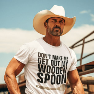 T-Shirts ENGRAÇADAS DOS HOMENS, NÃO ME FAÇAM SAIR