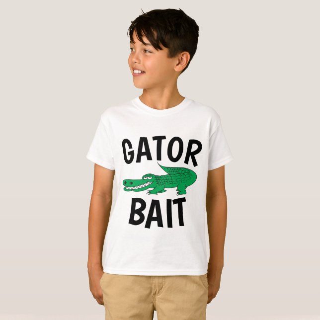 T-shirts Engraçadas, GATOR BAIT (Frente Completa)