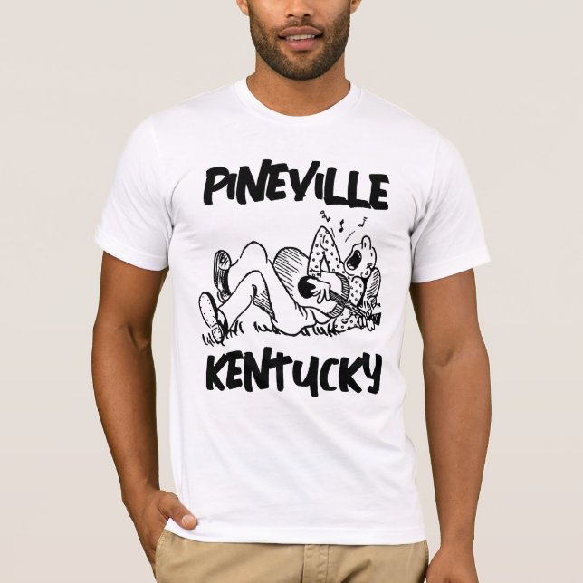 T-Shirts ENGRAÇADAS PINEVILLE KENTUCKY (Frente)