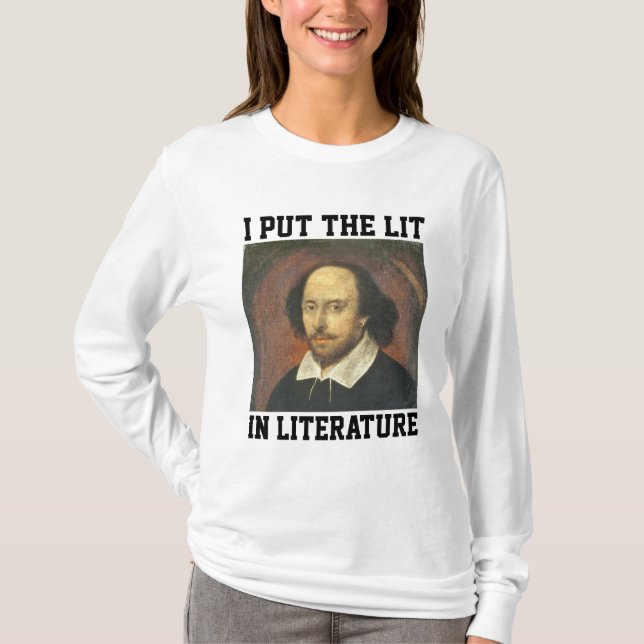 T-Shirts engraçadas SHAKESPEARE (Frente)