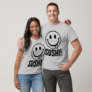 T-shirts ENGRAÇADAS, SUSHI!