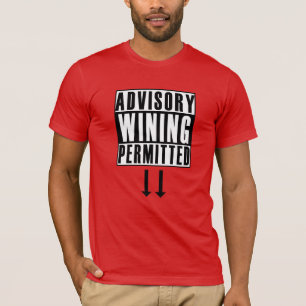 T-shirts Engraçado Aviso: Carnaval Permitido de Lavagem