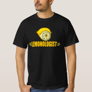 T-shirts Engraçado Eu Amo Limões