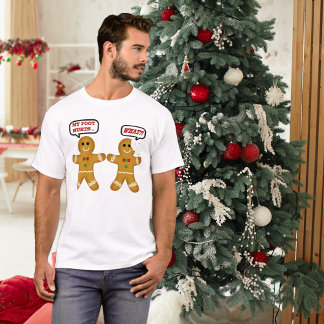 T-shirts Engraçado Gingerpão - Natal