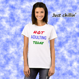 T-shirts Engraçado não adulterar o texto de hoje