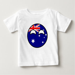T-shirts Engraçado Trending Geeky Austrália Countryball