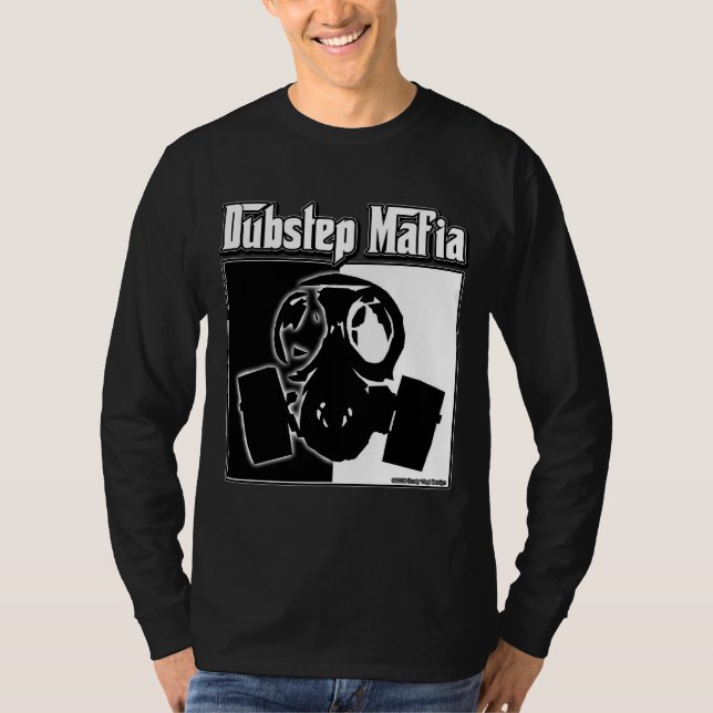 T-shirts Engrenagem da roupa de Dubstep da música da etapa (Frente)