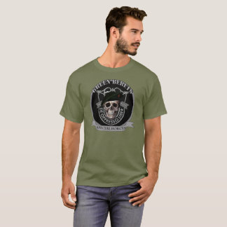 T-SHIRTS ENGRENAGEM DAS FORÇAS ESPECIAIS DE BOINA VERDE