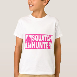 T-shirts Engrenagem engraçada do CAÇADOR de SQUATCH que