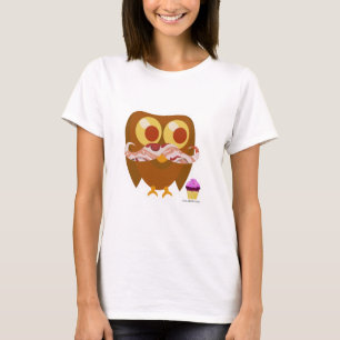 T-shirts Então Trendy Bacon Owl