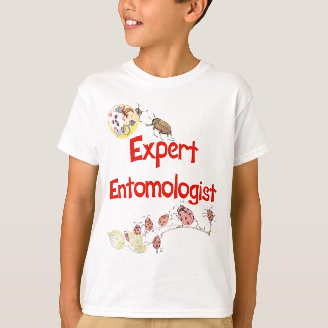 T-shirts Entomologista perito (Frente)