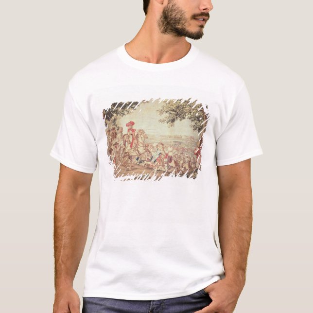 T-shirts Entrada de Louis XIV em Dunkirk (Frente)