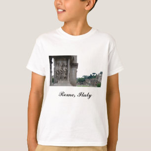 T-shirts Entrada romana de ruínas em Roma Itália