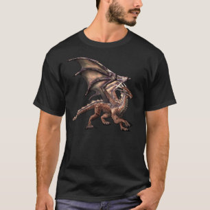 T-shirts Entre no dragão marrom