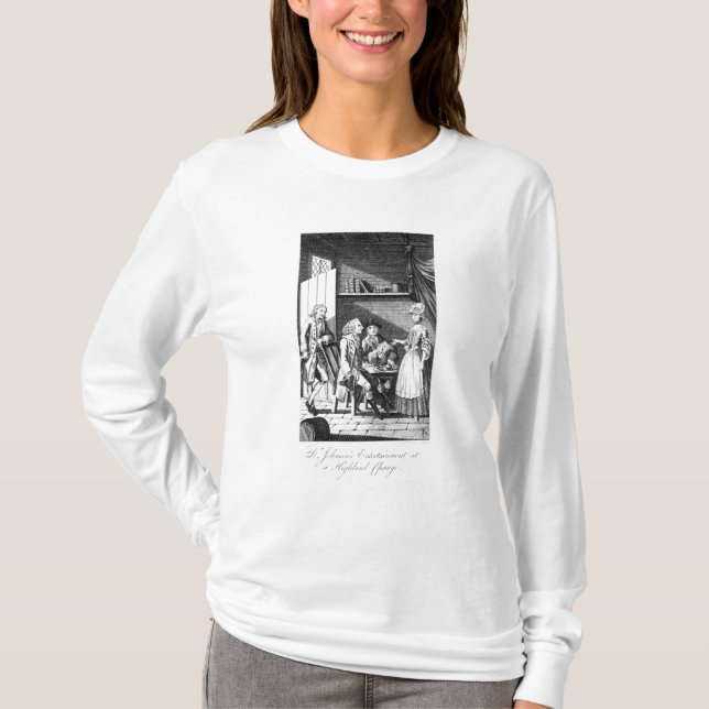 T-shirts Entretenimento do Dr. Johnson (Frente)