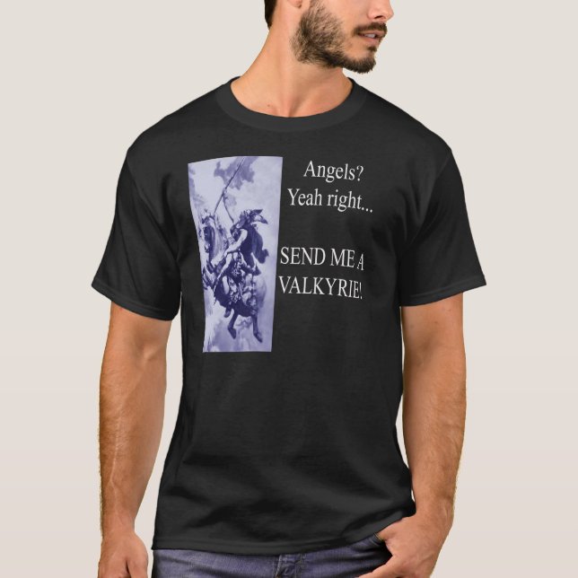T-shirts Envie-me um Valkyrie (Frente)