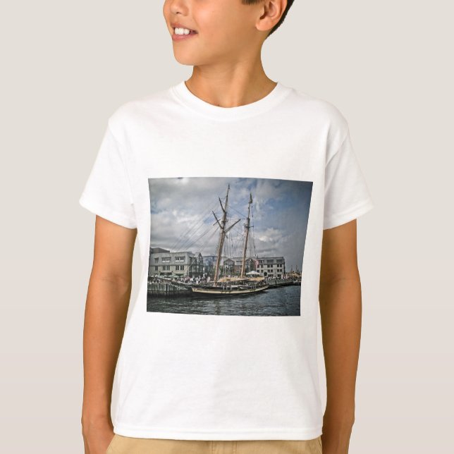 T-shirts Envio alto em Halifax (Frente)