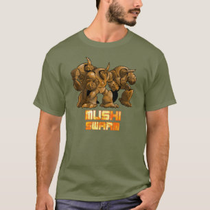 T-shirts Enxame Brown de Mushi