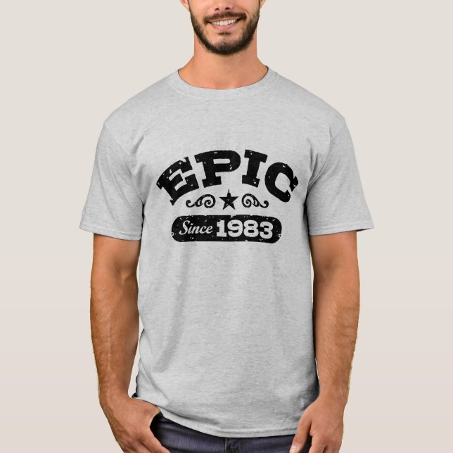T-shirts Epic Desde 1983 (Frente)
