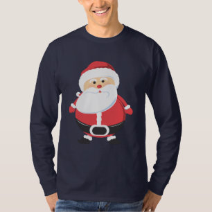 T-shirts Época natalícia do Feliz Natal de Papai Noel