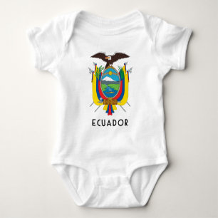 T-shirts Equador - símbolo/casaco de armas/bandeira/cores/