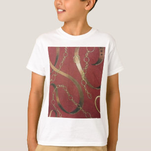 T-shirts Equestre inglês - Vermelho