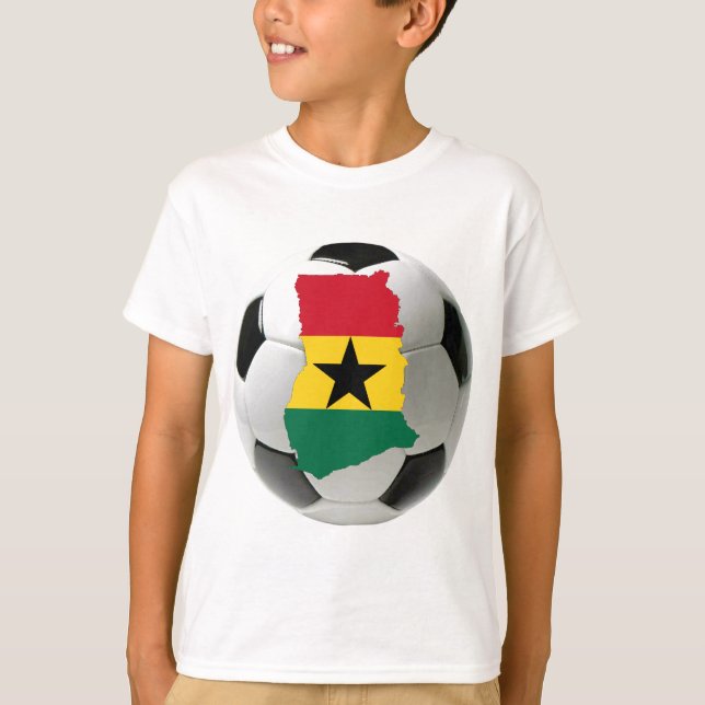 T-shirts Equipa nacional de Ghana (Frente)