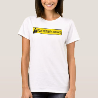 T-shirts Equipado com o tanque das mulheres dos airbags