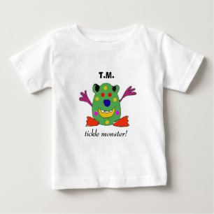 T-shirts Equipamento do bebê do monstro das cócegas