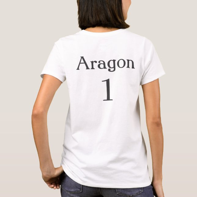 T-shirts Equipe Aragon (Verso)