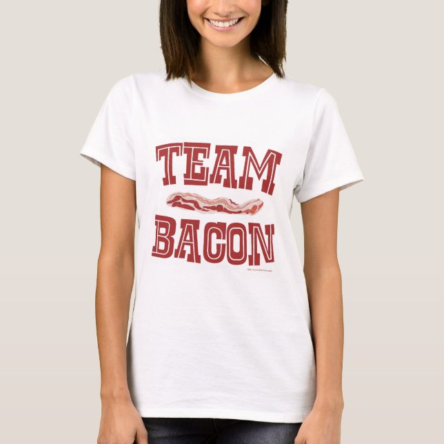 T-shirts Equipe Bacon (Frente)