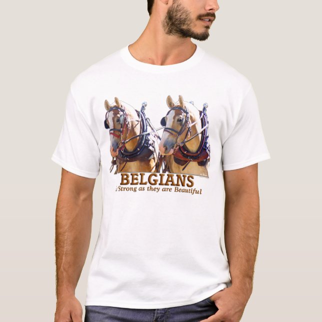 T-shirts Equipe belga (Frente)