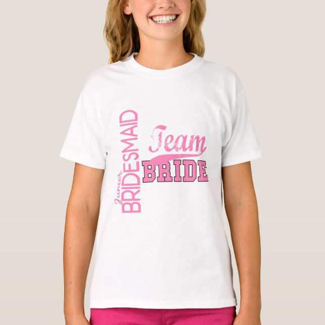T-shirts Equipe Brid 1 JUNIOR JR BRIDESMAID (Frente)