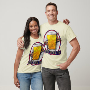 T-shirts Equipe britânica engraçada do bebendo