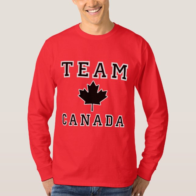 T-shirts Equipe Canadá (Frente)