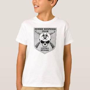 T-shirts Equipe da resposta do zombi: Divisão de Lincoln
