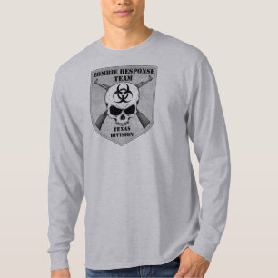 T-shirts Equipe da resposta do zombi: Divisão de Texas