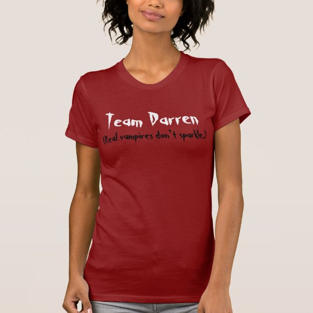 T-shirts Equipe Darren Shan (Frente)