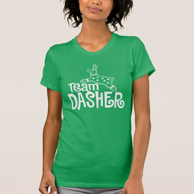 T-shirts Equipe DASHER (Frente)