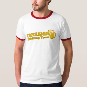 T-shirts Equipe de Bebendos da Tanzânia