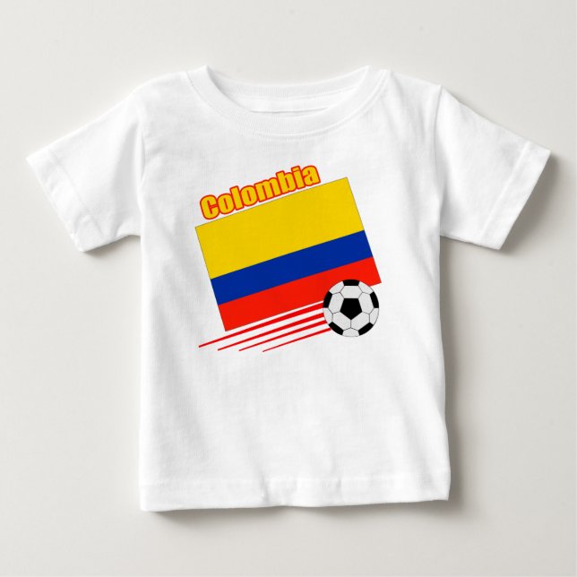 T-shirts Equipe de futebol de Colômbia (Frente)