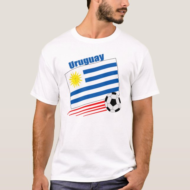 T-shirts Equipe de futebol de Uruguai (Frente)