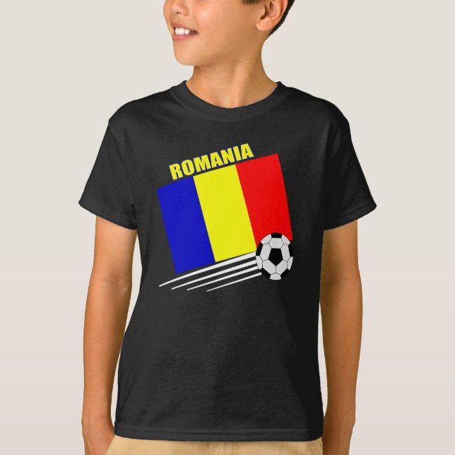 T-shirts Equipe de futebol romena (Frente)