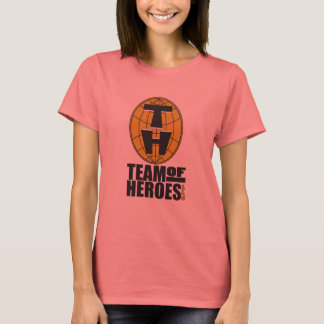 T-shirts Equipe de Heróis Oficiais Tee - Mulheres