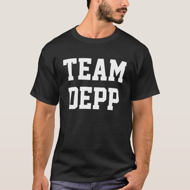 T-SHIRTS "EQUIPE DEPP" (FRENTE E VERSO) (Frente)