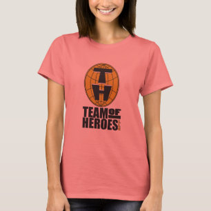 T-shirts Equipe do T oficial dos heróis - mulheres