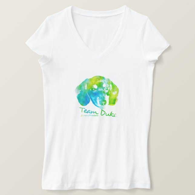 T-shirts Equipe Duke (Frente do Design)