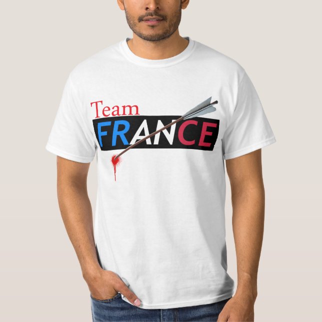 T-shirts Equipe France Agincourt (Frente)