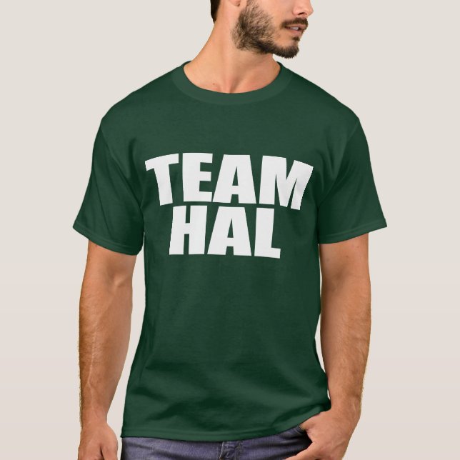 T-shirts Equipe Hal (verde) (Frente)